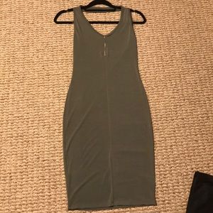 Green Halter dress